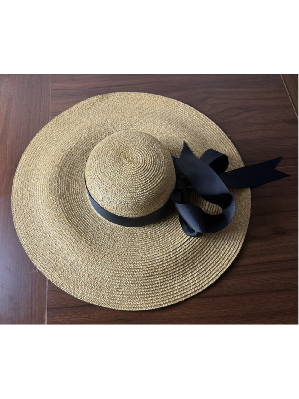 Lilly Pulitzer 100% natural wheat straw Hat size L/Xl